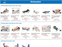 Tablet Screenshot of giuongbenh.com